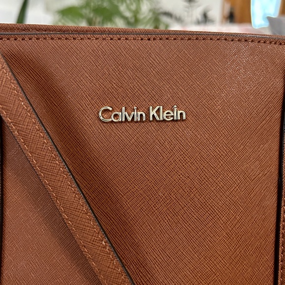 Calvin Klein Tan Tote Purse - Picture 5 of 5